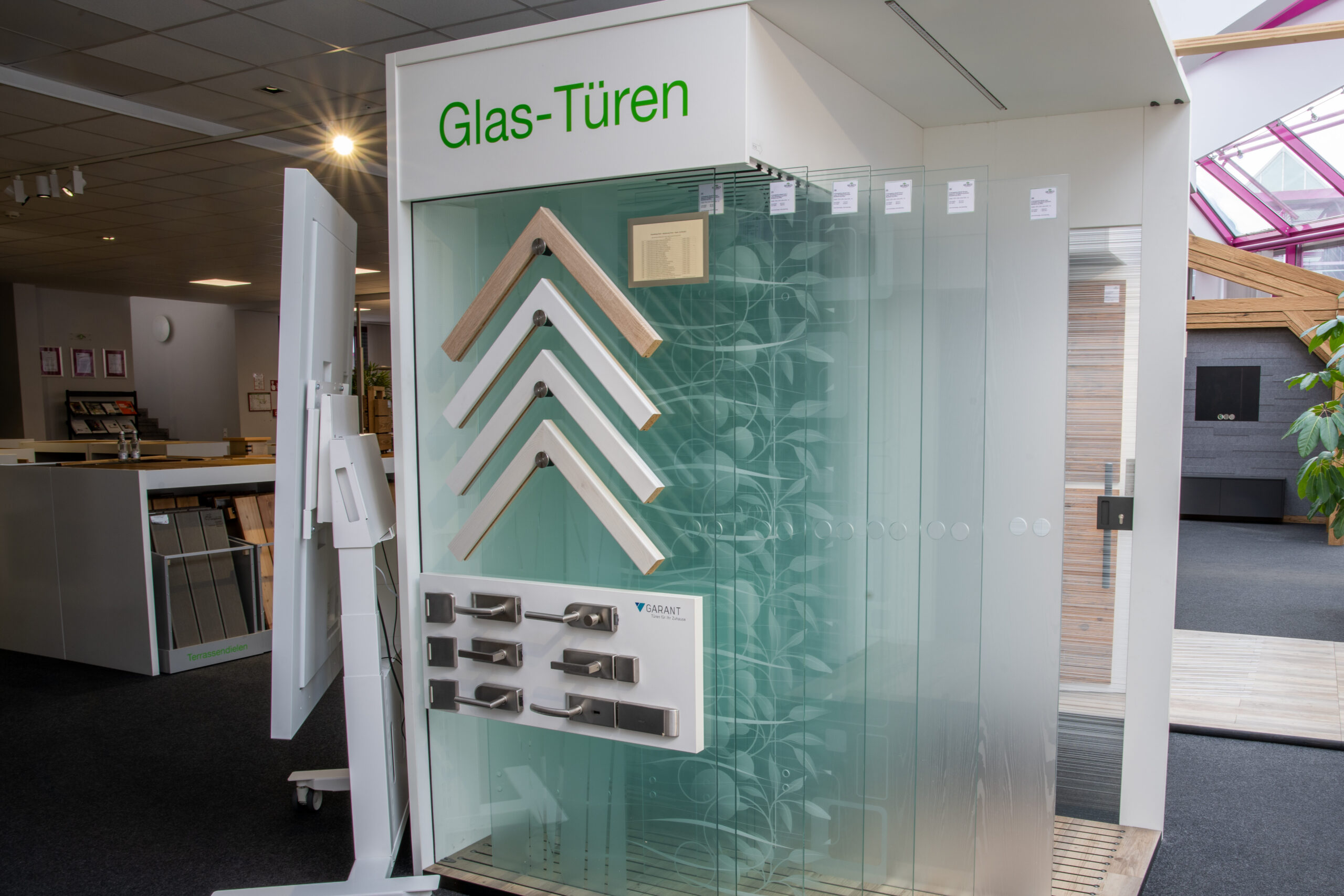 Showroom-Partner GARANT Gebhardt-Holz-Zentrum Tuerenausstellung